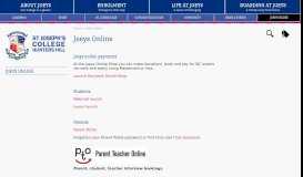 
							         Joeys Online | St Joseph's College								  
							    