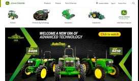 
							         John Deere IN | Products & Services Information								  
							    