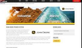 
							         John Deere Industrial Power Systems | Power Equipment								  
							    