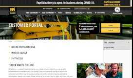 
							         John Deere Parts Portal | Papé Machinery Construction & Forestry								  
							    