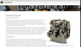 
							         John Deere Power Systems on DieselNet: Diesel & CNG Engines								  
							    