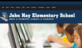 
							         John Hay Elementary								  
							    