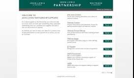 
							         John Lewis Partnership Supplier Portal								  
							    