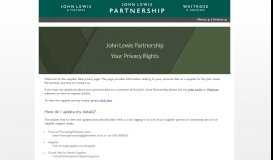 
							         John Lewis Partnership Suppliers								  
							    