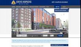 
							         Johns Hopkins Medicine | Off Campus Housing Search								  
							    