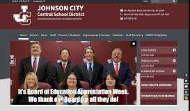
							         Johnson City Central School District: Home								  
							    