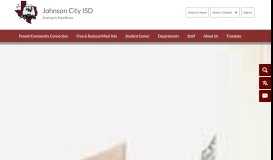
							         Johnson City ISD / Homepage								  
							    