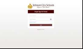 
							         Johnson City SSO Portal								  
							    