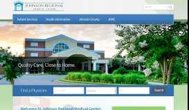 
							         Johnson Regional Medical Center: Home								  
							    
