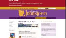 
							         Johnstown High School | Greater Johnstown School District ...								  
							    