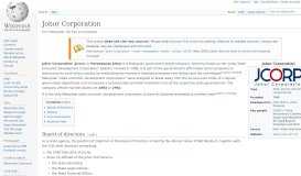 
							         Johor Corporation - Wikipedia								  
							    