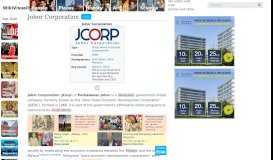
							         Johor Corporation - WikiVisually								  
							    