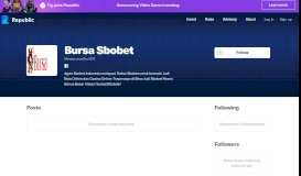 
							         Join Bursa Sbobet and invest in startups on Republic								  
							    