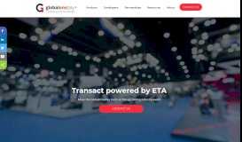 
							         Join GlobalOnePay at Transact powered by ETA								  
							    