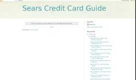 
							         Join My Tupperware Team Online - Sears Credit Card Guide								  
							    