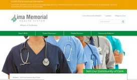 
							         Join Our Community of Care. | Lima Memorial Health System								  
							    