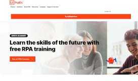 
							         Join our free RPA Academy | Robotic Process Automation Training								  
							    