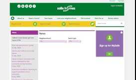 
							         Join our new and improved Customer Portal and be in ... - Salix Homes								  
							    