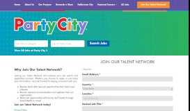 
							         Join our Party City Career Site								  
							    