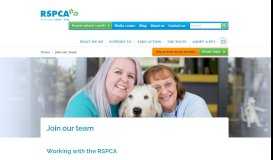 
							         Join our Team | RSPCA Australia								  
							    