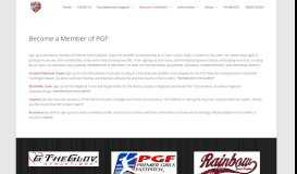 
							         Join PGF | 1ST TO 3RD Softball Events								  
							    