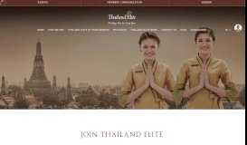 
							         Join - Thailand Elite Official website								  
							    