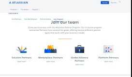 
							         Join the Atlassian Solution Partner Program | Atlassian								  
							    