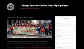 
							         Join the CTU Action Team - Action Network								  
							    