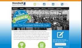 
							         Join The Goodwill Rewards Club								  
							    