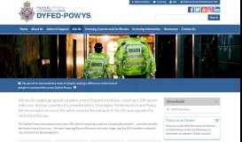 
							         Join Us - Dyfed-Powys Police								  
							    