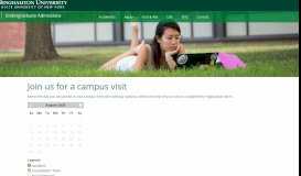 
							         Join us for a ... - Binghamton University Undergraduate Admissions								  
							    