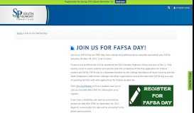 
							         Join Us For FAFSA Day! | South Piedmont Community College								  
							    