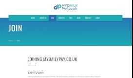 
							         Joining a payroll company - MyDailyPay.co.uk | payroll solution								  
							    