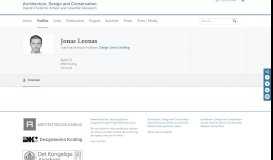 
							         Jonas Leonas — Architecture, Design and Conservation - Danish ...								  
							    