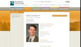 
							         Jonathan Nickel MD | Nathan Littauer Hospital								  
							    