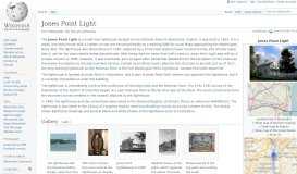 
							         Jones Point Light - Wikipedia								  
							    