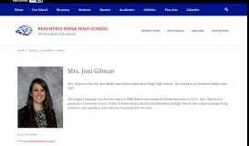 
							         Joni Gilman / About - Paul Duke STEM High School								  
							    