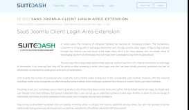 
							         Joomla Client Login Area Extension || SuiteDash.com								  
							    