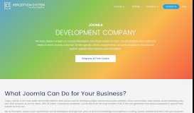 
							         Joomla Development Company, Joomla Website Development Services								  
							    