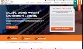
							         Joomla Website Development Company | Joomla Web Services India								  
							    