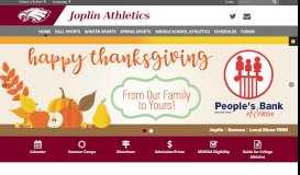 
							         Joplin Athletics: Home								  
							    