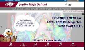 
							         Joplin High School: Home								  
							    