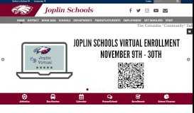 
							         Joplin Schools: Home								  
							    