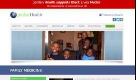 
							         Jordan Health » Family Medicine								  
							    