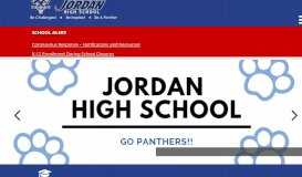 
							         Jordan High School								  
							    