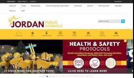 
							         Jordan Public Schools / Homepage								  
							    
