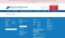 
							         Jordan Valley Provider Forms: Mountain Point Medical Center | A ...								  
							    
