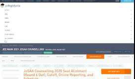 
							         JoSAA 2019 Counselling: Registration, Dates, Seat Allotment at josaa ...								  
							    