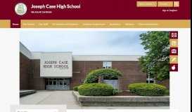 
							         Joseph Case High School / HS Homepage - Swansea Public Schools								  
							    