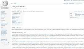 
							         Joseph Firbank - Wikipedia								  
							    